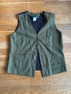 Harve Benard Vintage Wool Blend Vest